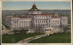 Congressional Library Washington, DC Washington DC Postcard Postcard