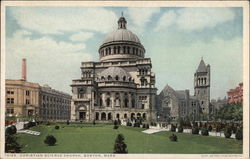 Christian Science Church Postcard