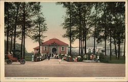 The Aquarium, Belle Isle Park Postcard