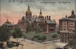 Johns-Hopkins Hospital Postcard