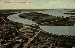 Washington Harbor and Potomic River Postcard