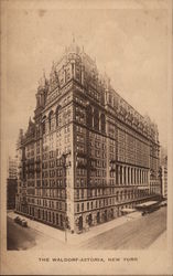 The Waldorf-Astoria Postcard