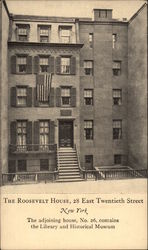 The Roosevelt House Postcard