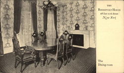 The Dining Room, The Roosevelt House Postcard