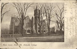 Mary Lyon Hall, Mt. Holyoke College Postcard