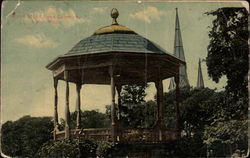 Band Stand, Lynn Common Postcard