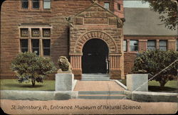 Museum of Natural Science - Entrance Postcard