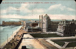 The Marlborough-Blenheim & Young's New $1,000,000 Pier Atlantic City, NJ Postcard Postcard