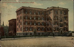 Nurses Home, Charles St Boston, MA Postcard Postcard