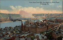 View from Troy Hill Postcard