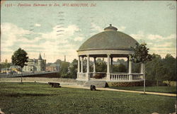 Pavilion Entrance to Zee Postcard