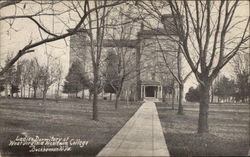 Ladies Dormitory of West Virginia Westewin College Buckhannon, WV Postcard Postcard