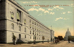 US Senate Office Building, US Capitol in distance Postcard