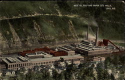 West Va. Pulp and Paper Co's Mills Postcard