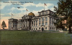 Museum, Botanical Gardens, Bronx Park New York, NY Postcard Postcard