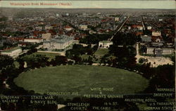 Washington from Monument (North) Postcard