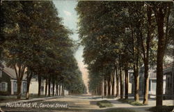 View of Central Street Postcard