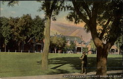 Officers Quarters Postcard