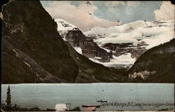 Selkirk Range, Lake Louise Laggan Postcard