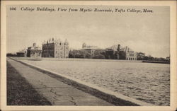 Tufts College Medford, MA Postcard Postcard