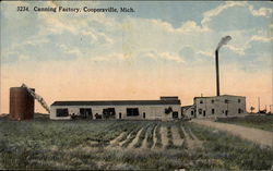 Canning Factory Postcard