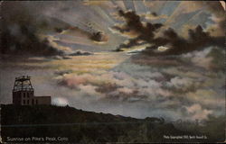 Sunrise on the Peak Postcard