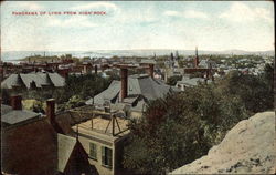 Panorama from High Rock Postcard