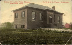 Township Public Library Postcard