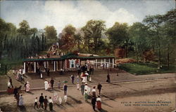 Boston Road Entrance, New York Zoological Society Postcard Postcard