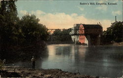 Soden's Mill Emporia, KS Postcard Postcard