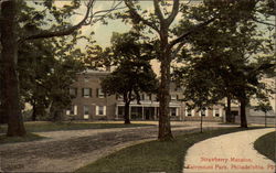 Strawberry Mansion, Fairmount Park Postcard