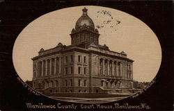 Manitowoc County Court House Postcard