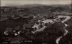 Aerial View of Keijo Seoul (Formerly Keijo), South Korea Postcard Postcard