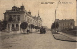 Szell Kalman utcza Szombathely, Hungary Postcard Postcard