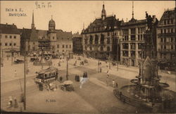 Marktplatz - Market Place Postcard