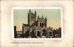 Cathedral Church of St. Anne Belfast, Northern Ireland Postcard Postcard