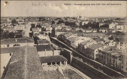 Panorama of the City Of Padua Postcard