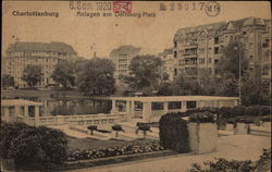 Anlagen am Dernburg-Platz Charlottenburg, Germany Postcard Postcard