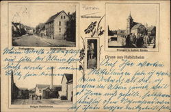 Various Views of Town Habitzheim, Germany Postcard Postcard