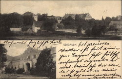 Views of Town Postcard