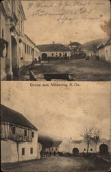 Greetings from Modering N.-Oe Postcard