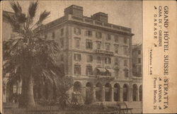 Grand Hotel Suisse Stratta Postcard