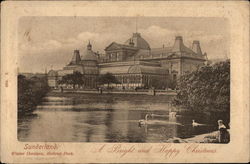 Winter Gardens, Mobray Park Sunderland, England Postcard Postcard