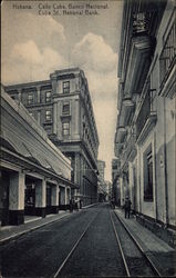 National Bank, Cuba Street Havana, Cuba Postcard Postcard