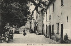 Via di Lucciano Quarrata, Italy Postcard Postcard