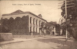 Public Library Postcard