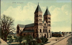 Domkyrkan Lund, Sweden Postcard Postcard