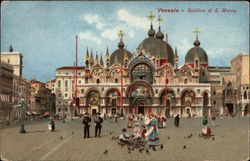 St. Mark's Basilica Venice, Italy Postcard Postcard