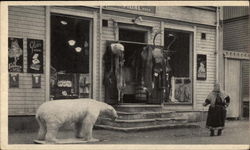 Shopping Center in the Northernmost City of the World Postcard