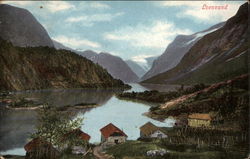 View of Fjord Postcard